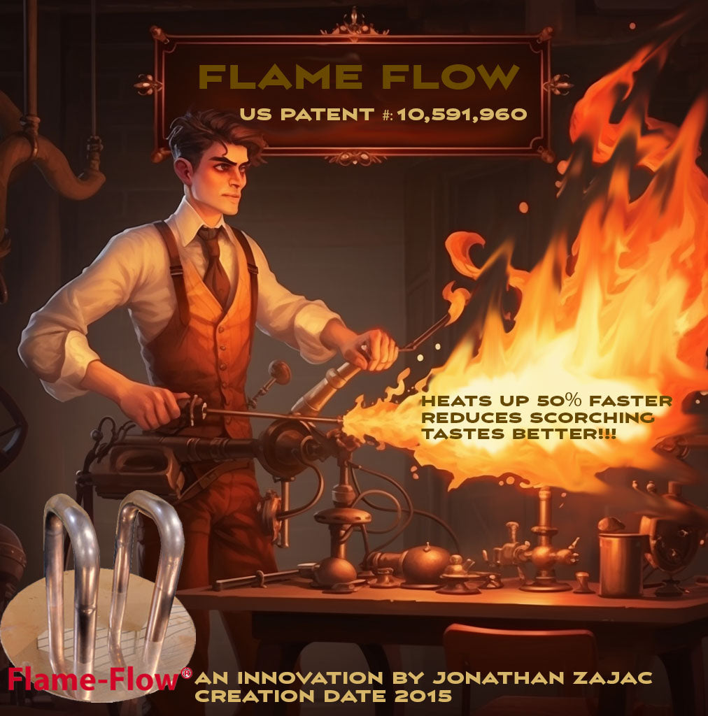 PATENTED Flame Flow™ 10 Gallon Copper Moonshine Liquor Distillation Unit