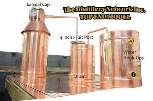 Top End Distillers Complete Copper Moonshine Still