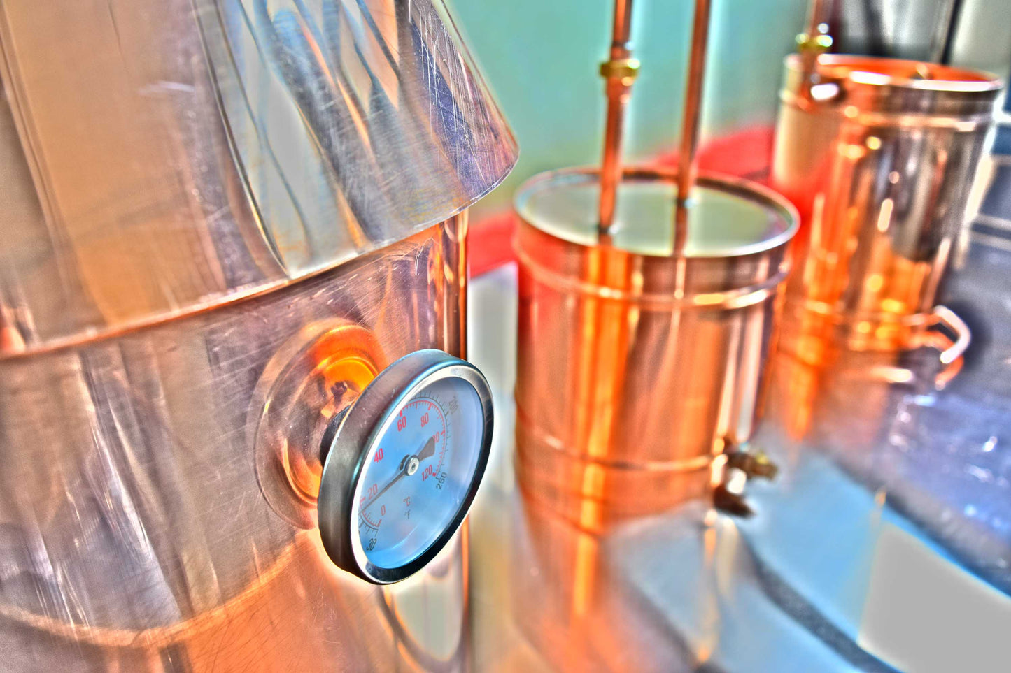 PATENTED Flame Flow™ 20 Gallon Copper Moonshine Liquor Distillation Unit